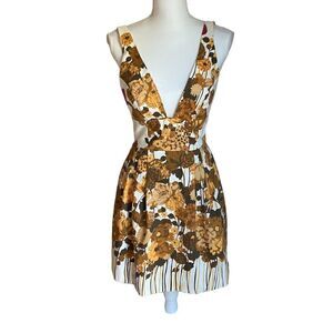 NOVIS Silk Mini Dress Size 4